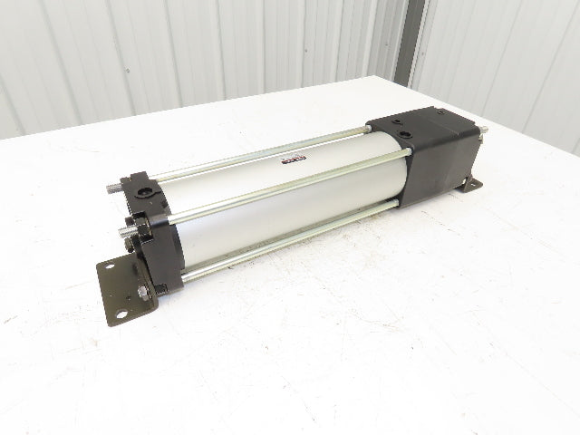 SMC CNALN100N-300-D-XC35 Pneumatic Air Cylinder 100mm x 300mm Stroke w/Rod Lock