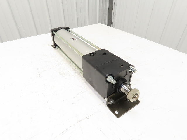 SMC CNALN100N-300-D-XC35 Pneumatic Air Cylinder 100mm x 300mm Stroke w/Rod Lock