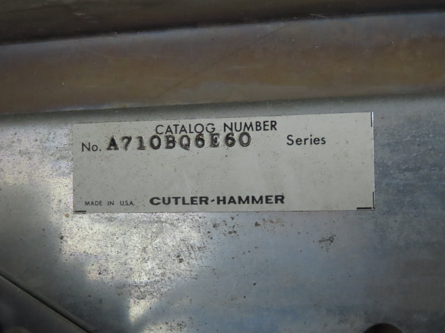Cuttler Hammer Combination Motor Starter Fusible 5Hp 575V 3Ph 208V Coil SS