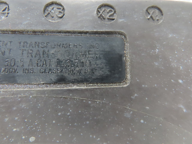 Instrument Transformers 143-500 Current Transformer 50:5 Ratio 50-400Hz 600V