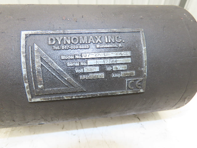 Dynomax 07-2A-BM-2-0561 Servo Motor 2Hp 1500 RPM 230V