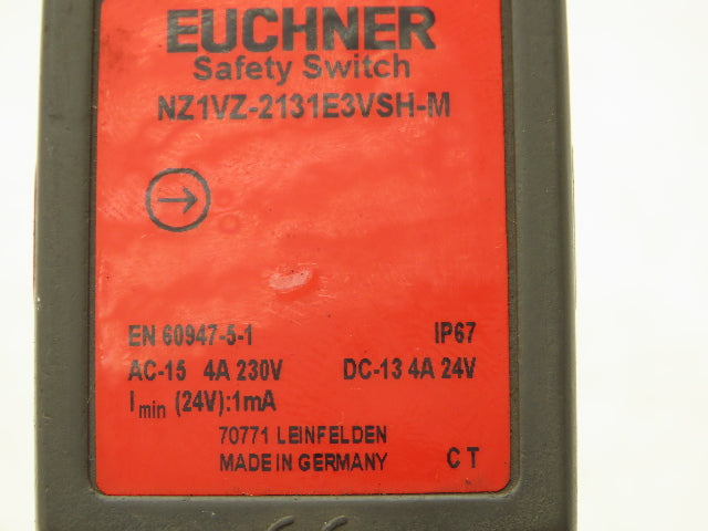 Euchner NZ1VZ-2131E3VSH-M Safety Switch Interlock 240V