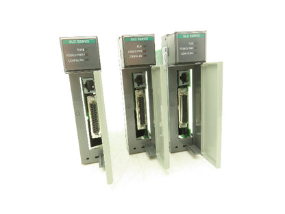 Allen Bradley 1746-HSRV  PLC Servo Control Module Ser A FRN 1.01 Lot OF 3