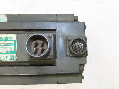 Yaskawa USAMED-12M AC Servo Motor 1.2 kW 1000 RPM Absolute Encoder UTMAH-B15BS