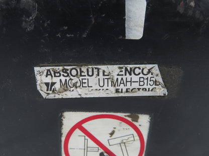 Yaskawa USAMED-12M AC Servo Motor 1.2 kW 1000 RPM Absolute Encoder UTMAH-B15BS