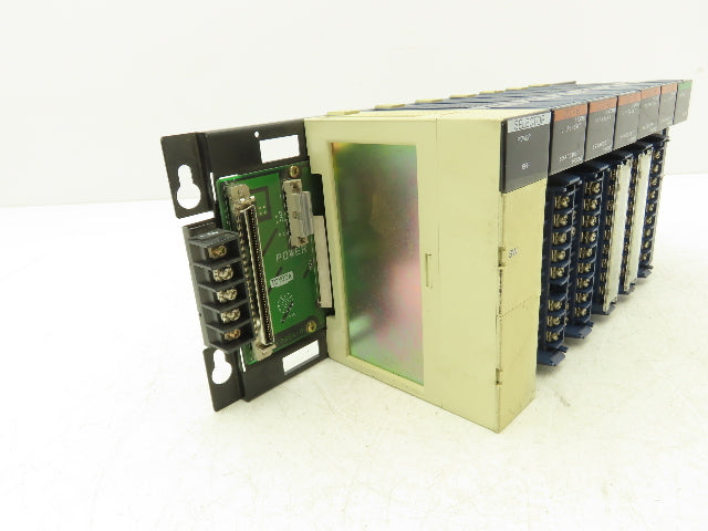 Toyoda THR-2766 Toyopuc PLC 8-slot Chassis Rack CPU Processor I/O Module