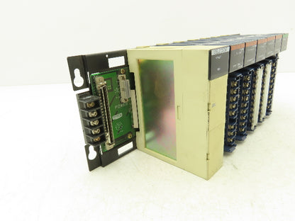 Toyoda THR-2766 Toyopuc PLC 8-slot Chassis Rack CPU Processor I/O Module