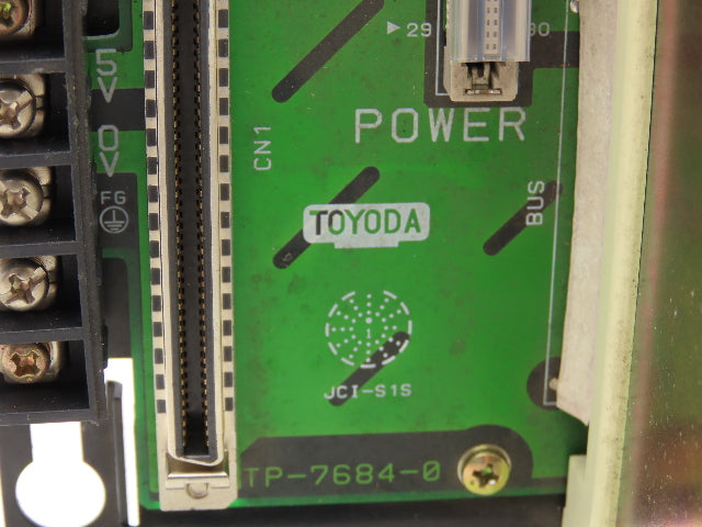 Toyoda THR-2766 Toyopuc PLC 8-slot Chassis Rack CPU Processor I/O Module