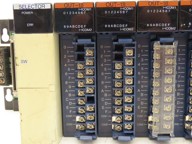 Toyoda THR-2766 Toyopuc PLC 8-slot Chassis Rack CPU Processor I/O Module