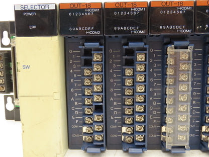 Toyoda THR-2766 Toyopuc PLC 8-slot Chassis Rack CPU Processor I/O Module