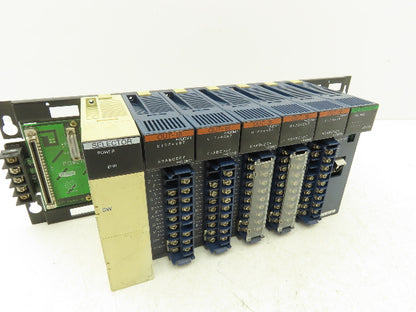 Toyoda THR-2766 Toyopuc PLC 8-slot Chassis Rack CPU Processor I/O Module