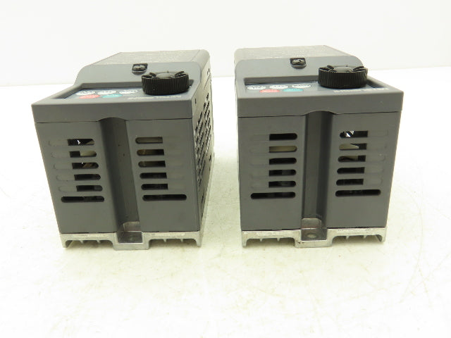Mitsubishi Electric FR-D720-0.1K Variable Speed Frequency Drive 240V Lot Of 2