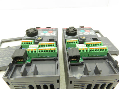 Mitsubishi Electric FR-D720-0.1K Variable Speed Frequency Drive 240V Lot Of 2