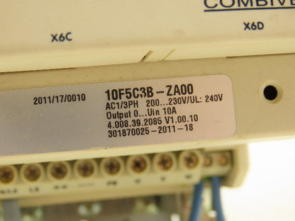 KEB 10F5C3B-ZA00 Combivert Frequency Controller AC Drive 240VAC 50-60Hz