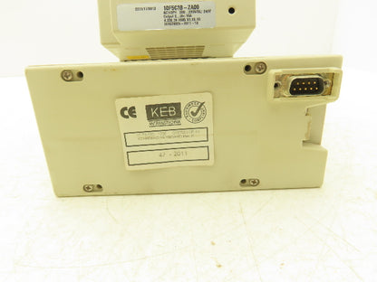 KEB 10F5C3B-ZA00 Combivert Frequency Controller AC Drive 240VAC 50-60Hz