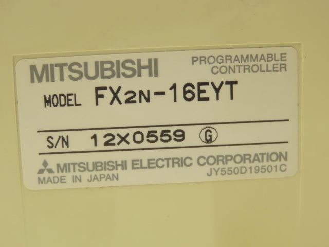 Mitsubishi Electric FX3G-40MT/ES Programmable Controller W Logic Controller