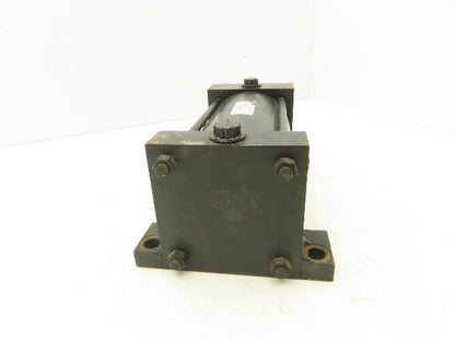 Schrader Bellows PAE110521 Pneumatic Air Cylinder 4"Bore 6"Stroke 250psi Foot Mt