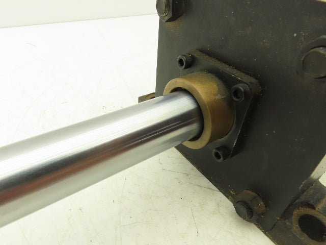 Schrader Bellows PAE110521 Pneumatic Air Cylinder 4"Bore 6"Stroke 250psi Foot Mt