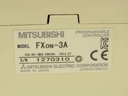 Mitsubishi Electric FX3U-16CCL-M Programmable Communication Module W/FXON-3A
