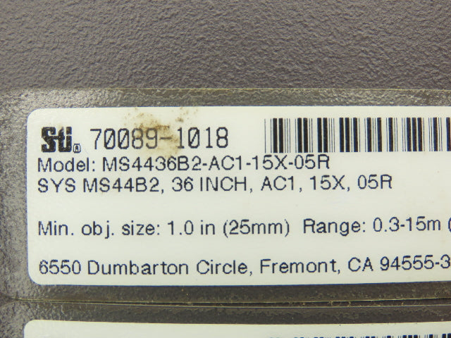 Sti Inc MS4400B-2 Mini Safe Safety Light Curtain Controller Module 115VAC