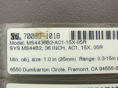 Sti Inc MS4400B-2 Mini Safe Safety Light Curtain Controller Module 115VAC