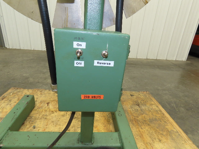 Dayton Rotating Coiler Uncoiler Spinner DC Drive 28RPM Max 30" Flywheel 230V