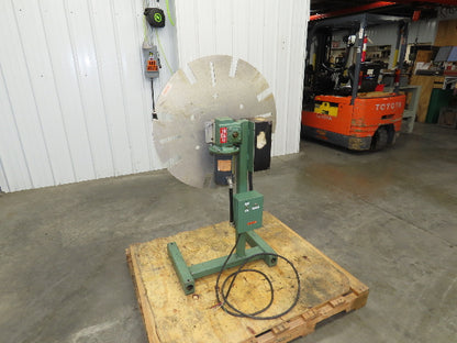 Dayton Rotating Coiler Uncoiler Spinner DC Drive 28RPM Max 30" Flywheel 230V