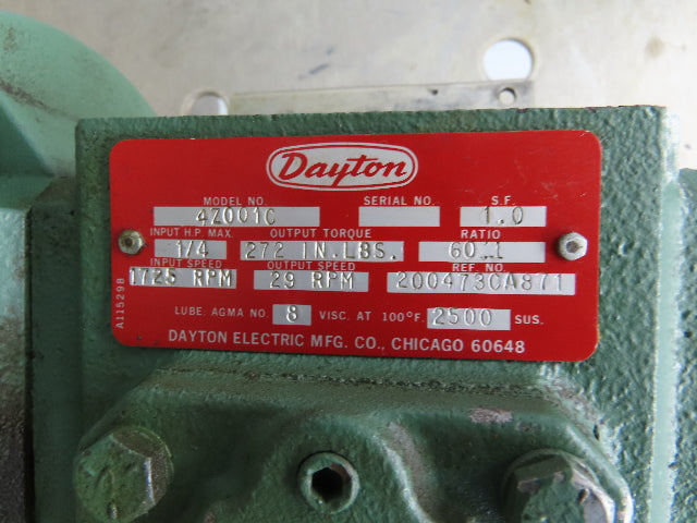 Dayton Rotating Coiler Uncoiler Spinner DC Drive 28RPM Max 30" Flywheel 230V