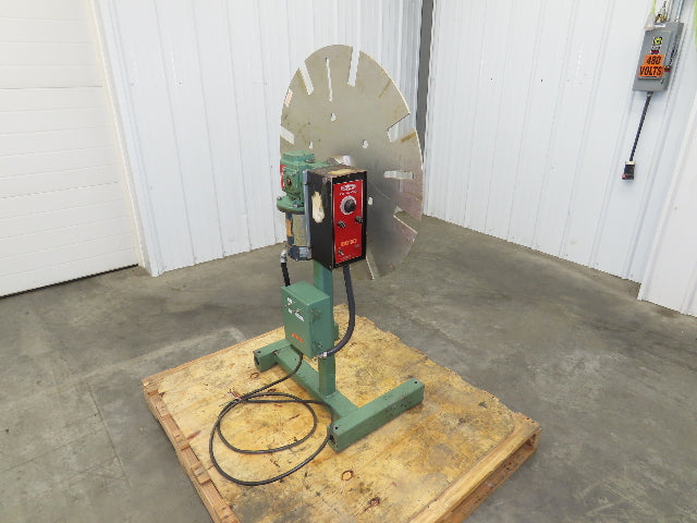Dayton Rotating Coiler Uncoiler Spinner DC Drive 28RPM Max 30" Flywheel 230V
