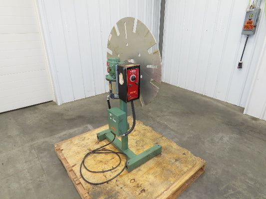 Dayton Rotating Coiler Uncoiler Spinner DC Drive 28RPM Max 30" Flywheel 230V