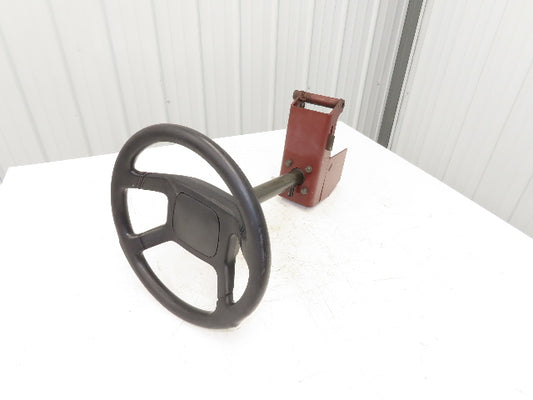 PowerBoss SW/62U Sweeper Steering Wheel Column Non Adjustable With Mount Bracket