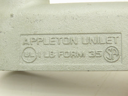 Appleton 1LB Form 35 Conduit Body Unilet Size 1" Malleable Iron  Lot of 17