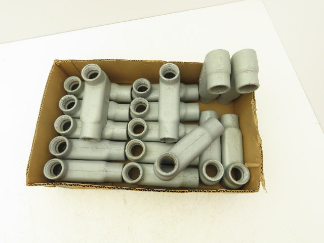 Appleton 1LB Form 35 Conduit Body Unilet Size 1" Malleable Iron  Lot of 17