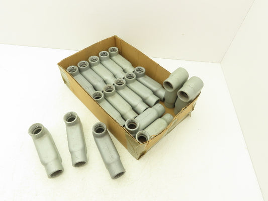 Appleton 1LB Form 35 Conduit Body Unilet Size 1" Malleable Iron  Lot of 17