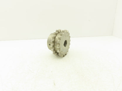 Martin DS12B18SS Stainless Double Roller Chain Sprocket 18-Tooth 3/4"P 30mm Bore