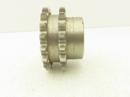 Martin DS12B18SS Stainless Double Roller Chain Sprocket 18-Tooth 3/4"P 30mm Bore