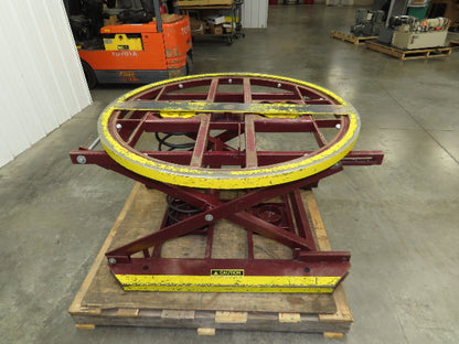 Southworth Spring Table Pallet Load Leveler Single Spring 43-1/2" Turntable