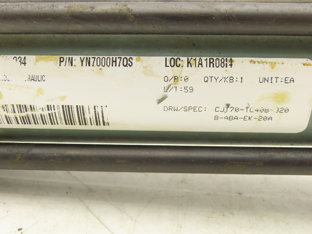 Yuken CJT70-TC40B320B-ABA-EK Hydraulic Cylinder 40mm Bore 320mm Stroke Trunnion