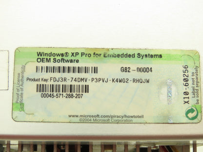 Okuma RCV0401 Machine Control CPCI 3 Rack 2 CPU Windows XP Professional Embedded