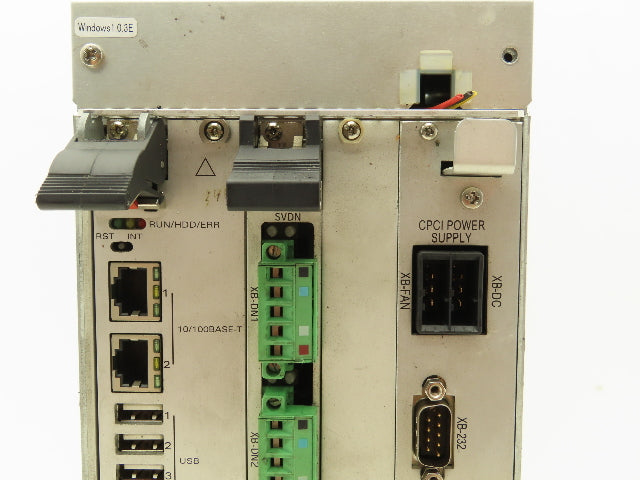 Okuma RCV0401 Machine Control CPCI 3 Rack 2 CPU Windows XP Professional Embedded