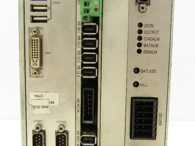 Okuma RCV0401 Machine Control CPCI 3 Rack 2 CPU Windows XP Professional Embedded