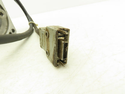 Mitsubishi HA-FE43 AC Servo Motor 400W 1/2Hp 3000 RPM 100-240V 3PH With Encoder