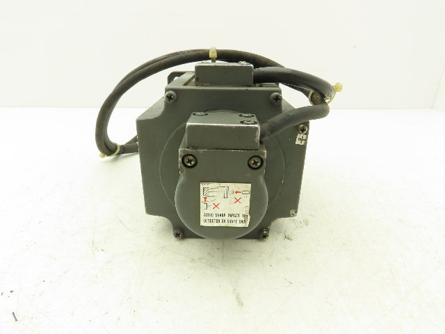 Mitsubishi HA-FE43 AC Servo Motor 400W 1/2Hp 3000 RPM 100-240V 3PH With Encoder