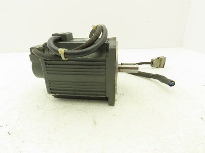 Mitsubishi HA-FE43 AC Servo Motor 400W 1/2Hp 3000 RPM 100-240V 3PH With Encoder