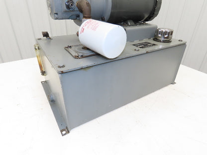 Graham Hydraulic Power Unit Nachi Pump 12 Gal 7.9gpm 1000PSI 1.5Hp 230/460V