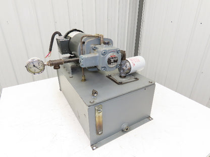 Graham Hydraulic Power Unit Nachi Pump 12 Gal 7.9gpm 1000PSI 1.5Hp 230/460V