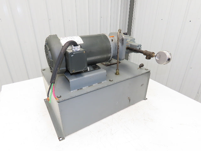Graham Hydraulic Power Unit Nachi Pump 12 Gal 7.9gpm 1000PSI 1.5Hp 230/460V