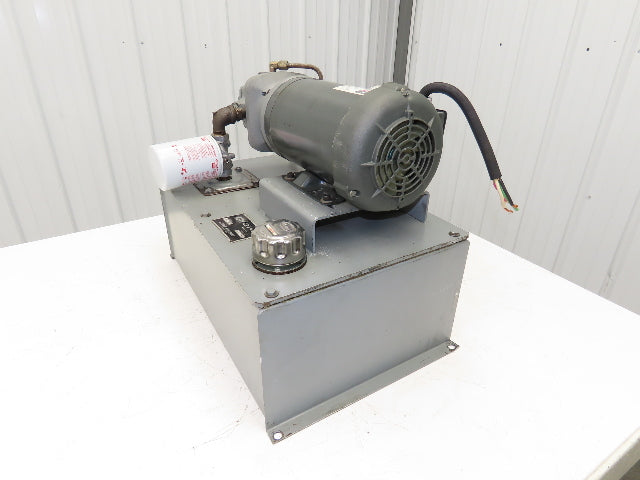 Graham Hydraulic Power Unit Nachi Pump 12 Gal 7.9gpm 1000PSI 1.5Hp 230/460V