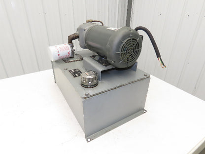 Graham Hydraulic Power Unit Nachi Pump 12 Gal 7.9gpm 1000PSI 1.5Hp 230/460V