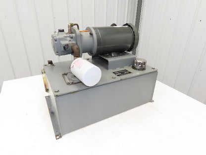 Graham Hydraulic Power Unit Nachi Pump 12 Gal 7.9gpm 1000PSI 1.5Hp 230/460V